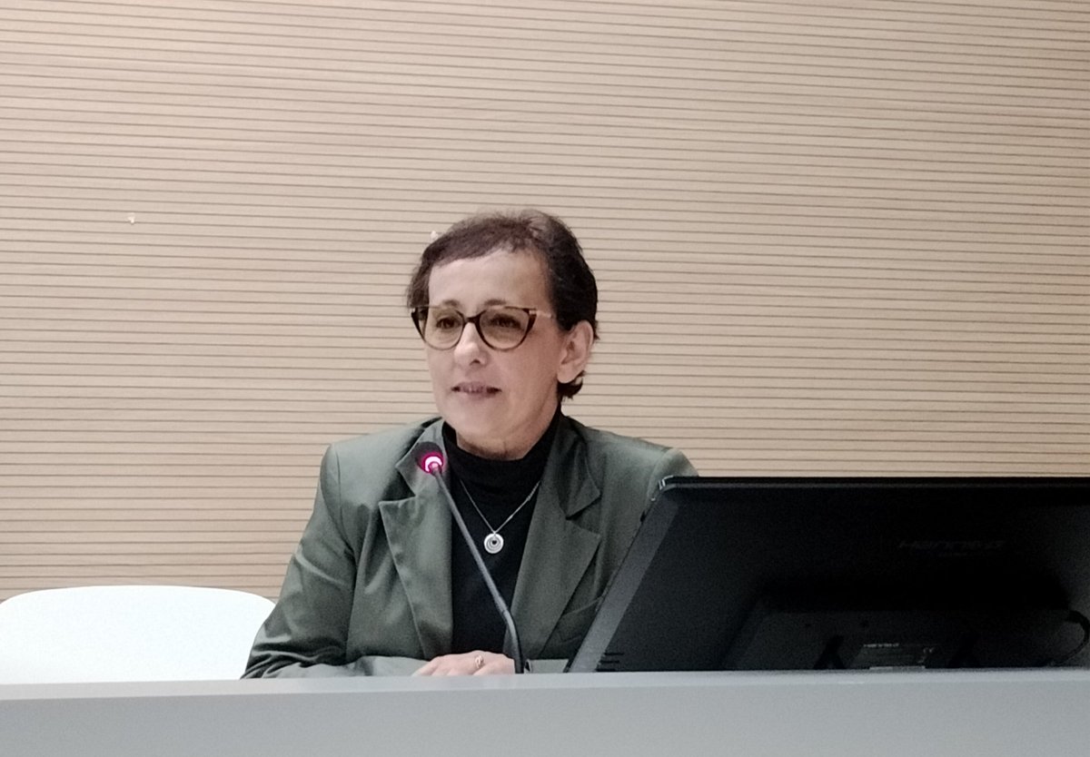 CislPuglia's tweet photo. VI Piano Regionale Politiche sociali, la segr reg #CislPuglia Valentina Donno: continuare su percorso partecipativo tra #partisociali e #istituzioni. Siamo portatori di interessi condivisi: fondamentale integrazione sociosanitaria a favore di soggetti fragili, #anziani, #minori https://t.co/bYuCsTppJM