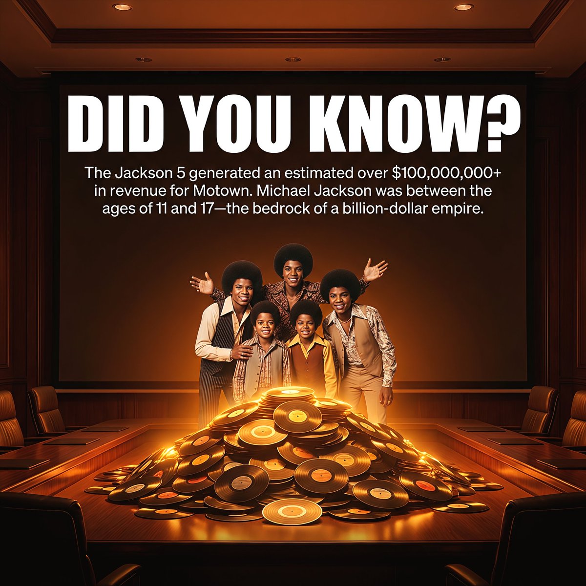 RealVersatile's tweet image. Most people see the stage. I see the machinery. 🏗️💰
With the #Jackson5, MJ wasn't just a performer—he was part of a 9-figure asset strategy leveraging #Motown for global dominance. 📈

What interests you more, his business leverage or cultural impact? 👇 #MichaelJackson