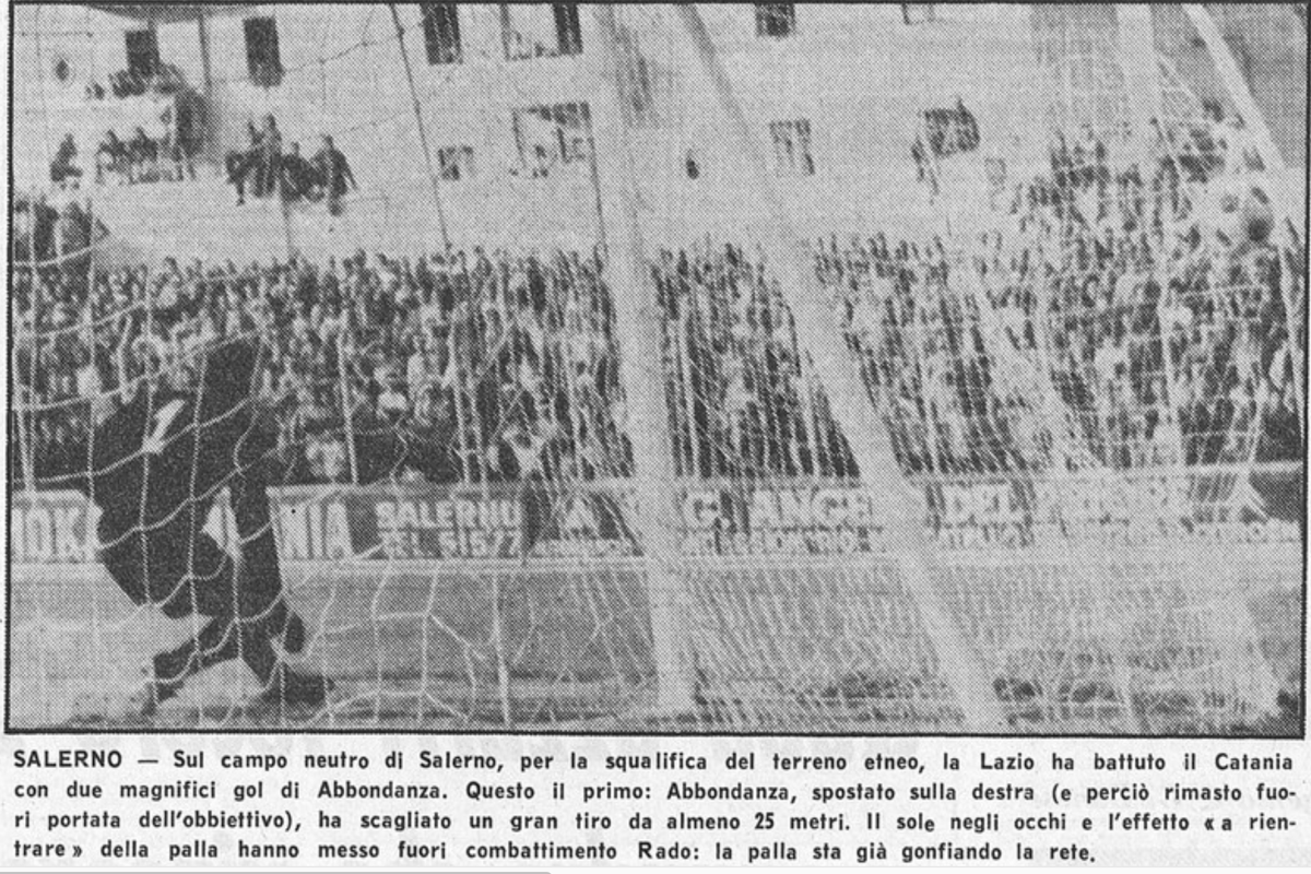 lazio_story's tweet image. #Lazio #memories #picoftheday 

#accaddeoggi, Catania-Lazio 1-2: Abbondanza mattatore con una doppietta