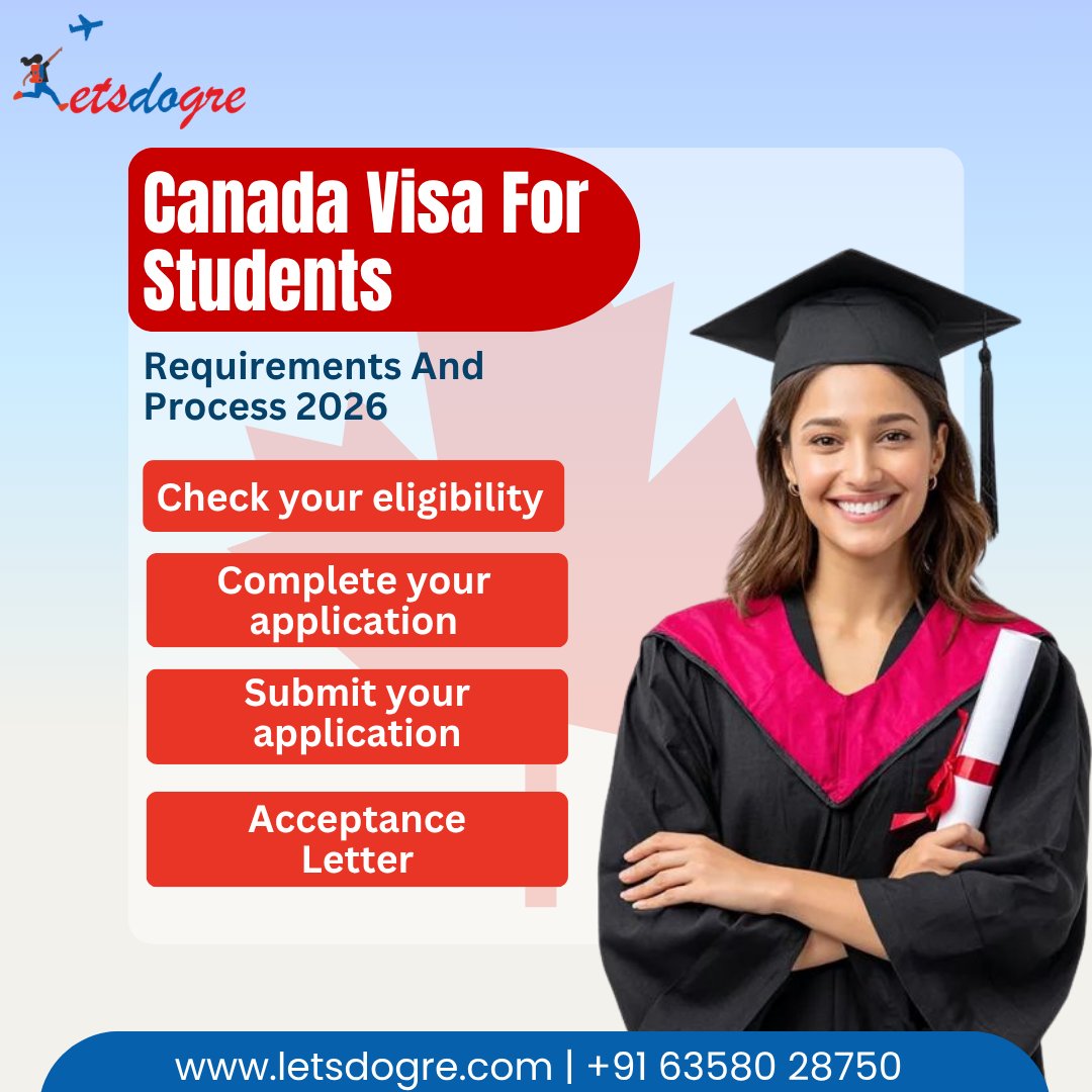 NarendraPa24886's tweet image. Canada Student Visa 2026 🇨🇦

Confused about the visa process &amp;amp; requirements?
We simplify everything 💼
📲 DM “CANADA”
🌐 letsdogre.com | 📞 +91 63580 28750

#CanadaVisa #StudyInCanada #StudentVisa #StudyAbroad #Letsdogre #ApplyNow