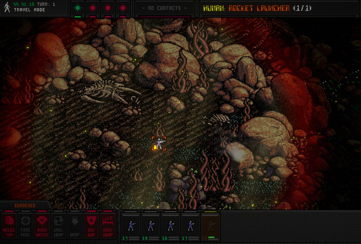 UBadler's tweet image. The blood, sweat, and tears this artwork represents will be forever imprinted on my being. It might not look as much for you, but for me, it is a milestone, personal reassurance, and a catalyst to keep me going. 

#Archrebel's new biome, the Desert. 

#gamedev #indiegamedev