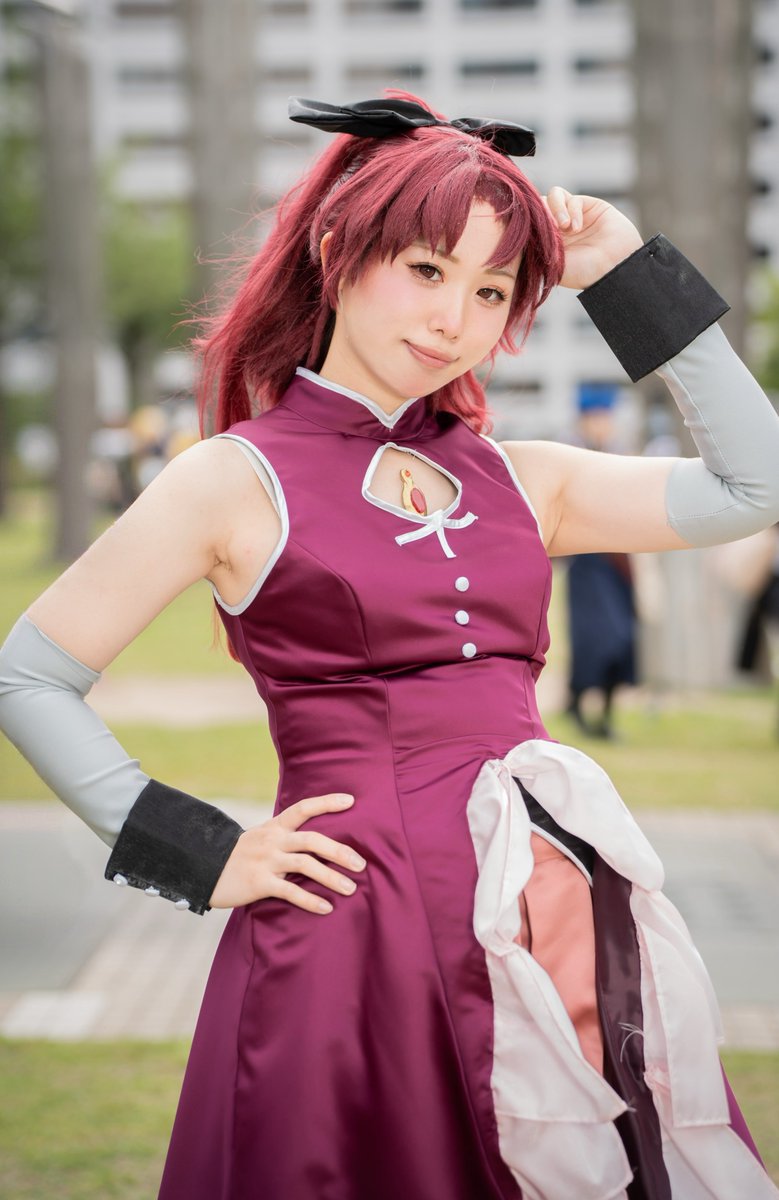 魔法少女まどかマギカ / 佐倉杏子 photo🍎tamaさん ウィッグ制作