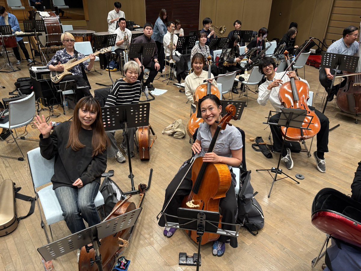 北嶋愛季バロック&モダンチェロ弾き@5/15【Japonism Orchestra】 豊洲シビック tweet media