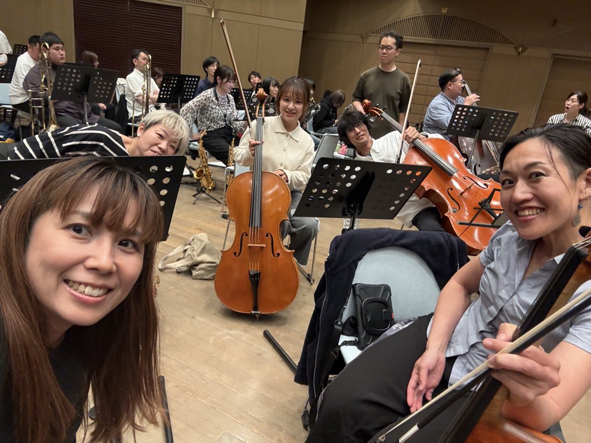 北嶋愛季バロック&モダンチェロ弾き@5/15【Japonism Orchestra】 豊洲シビック tweet media