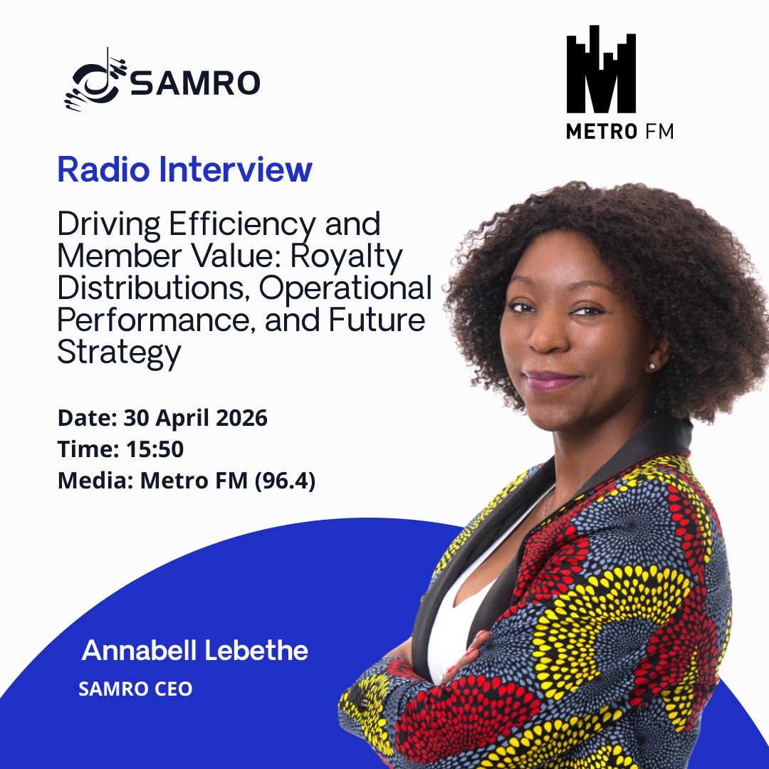SAMRO tweet media