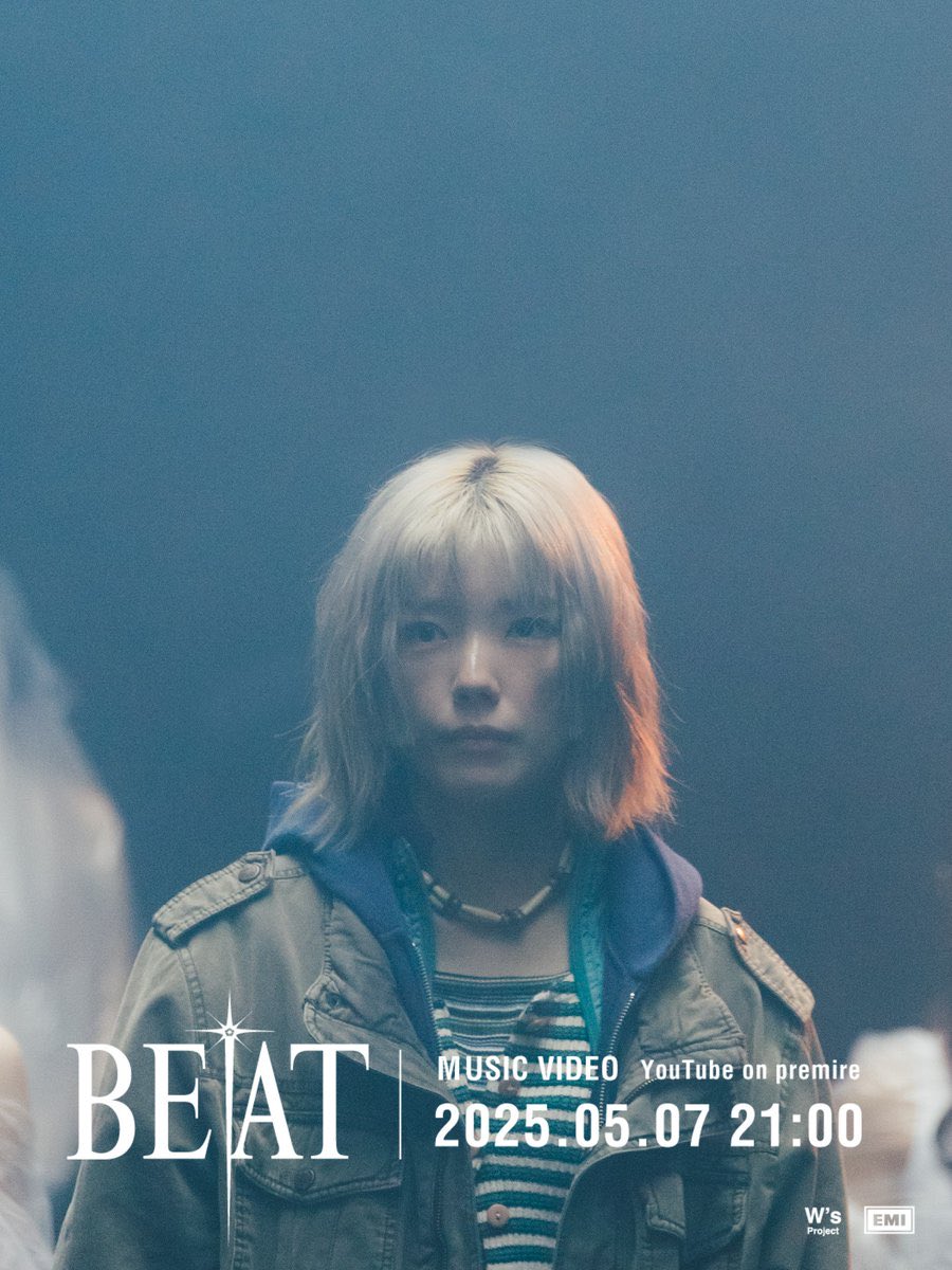 JinmResult's tweet image. 【2025年4月30日(水)】
#BEAT 発売

MVには、#藤吉夏鈴 が出演

#WurtS