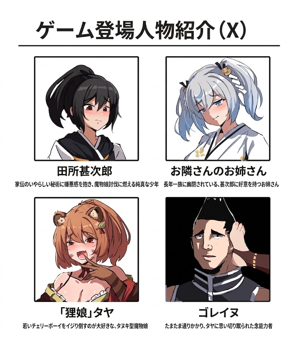 魔喰譚🔞ゲーム制作 tweet media