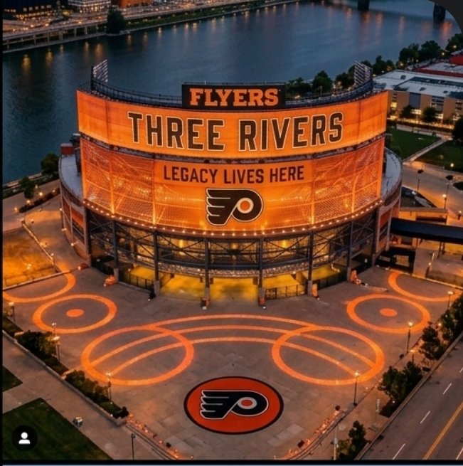 Tomace72's tweet photo. @penguins From our house to yours LET'S GO FLYERS https://t.co/xXrbFwGLtG