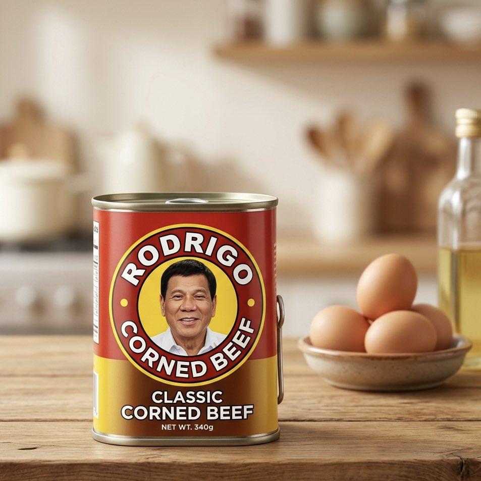 tokloud's tweet photo. Now who made this? 
Really bad 😉😂😂😂😂! 
#cornedbeef #tasteless https://t.co/DtasuLaLAT