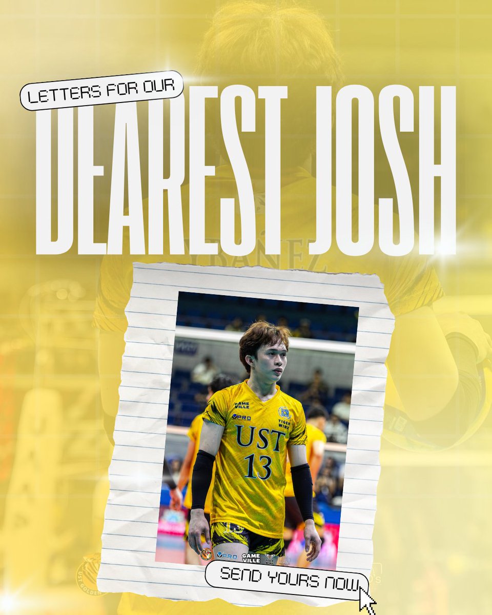 💌 𝓓𝓮𝓪𝓻𝓮𝓼𝓽 𝓙𝓸𝓼𝓱 💌

The season ends early for our 3x MVP, but the love and support will last until the very end.  

To share the love with him, send out your letters via the link below to make him feel loved and appreciated ❤️

🔗forms.gle/CkkgeroEbP2GPH…