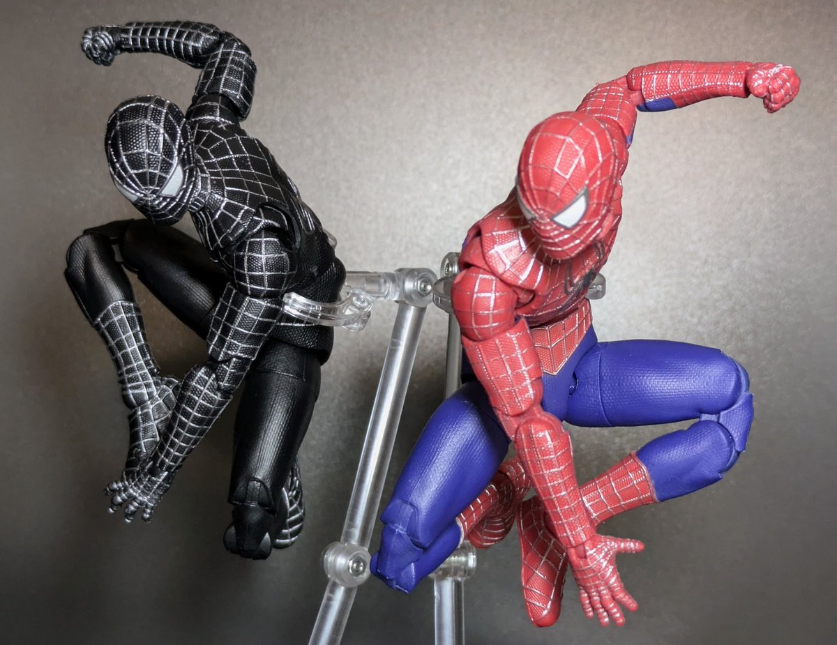 マーベルレジェンドのブラックスパイダーマンを買いましたわ