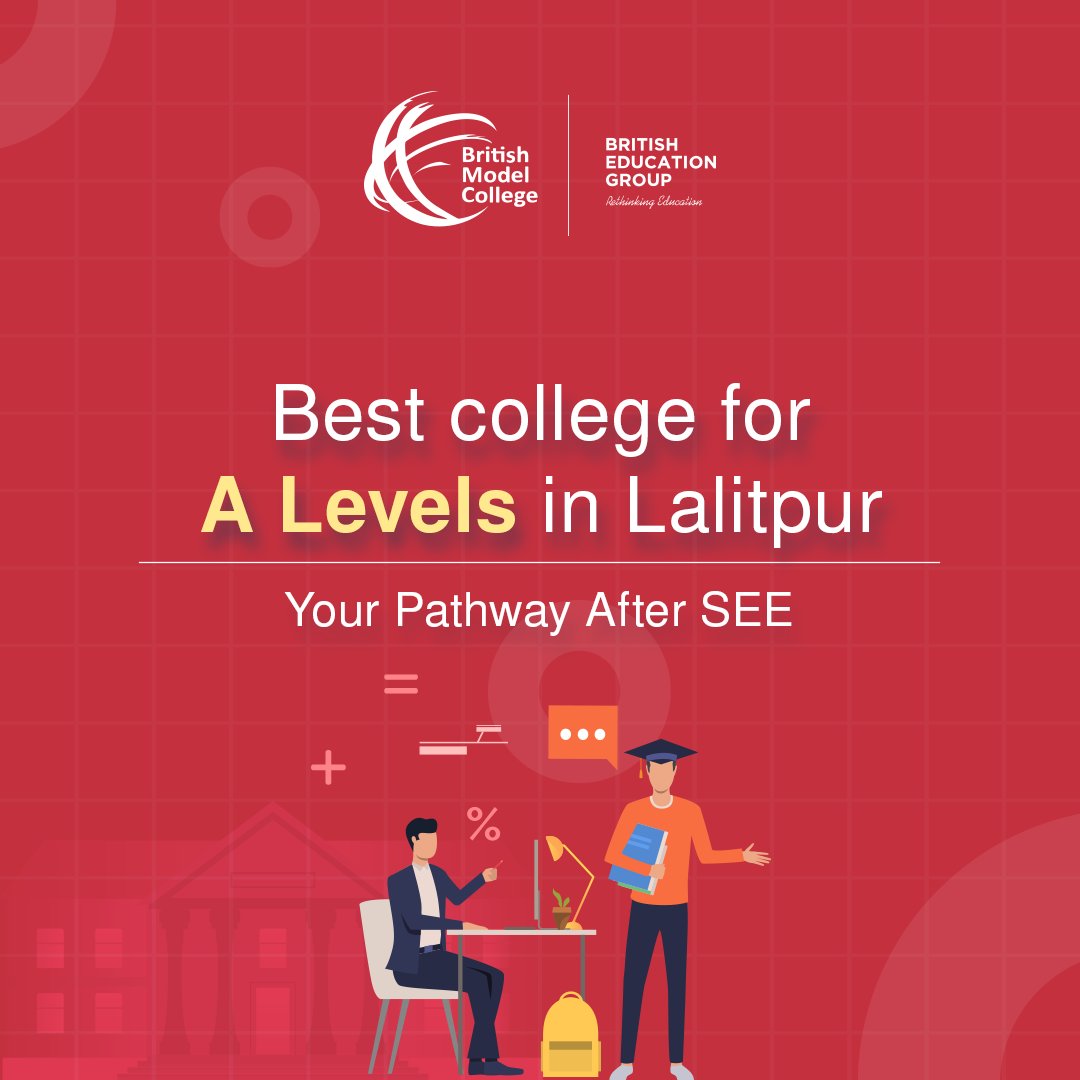 BMCKtm's tweet image. Searching for the best A Levels college in Lalitpur?ur latest blog breaks down why British Model College is your ideal pathway after SEE. 

Read more: britishedu.org/alevels

#BMC #ALevels #BritishModelCollege #AfterSEE #BMCNepal #TheBritishCollege #BritishEducationGroup