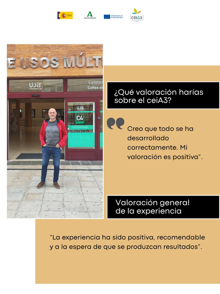 cei_A3's tweet image. ¿Quieres conocer las experiencias que se viven en nuestras movilidades #Erasmus?

Antonio Abarca: «Ha sido importante aprovechar las oportunidades que nos brinda la colaboración partiendo de sinergias entre instituciones»
#Experiencia27 #ErasmusPlus ceia3.es/es/experiencia…