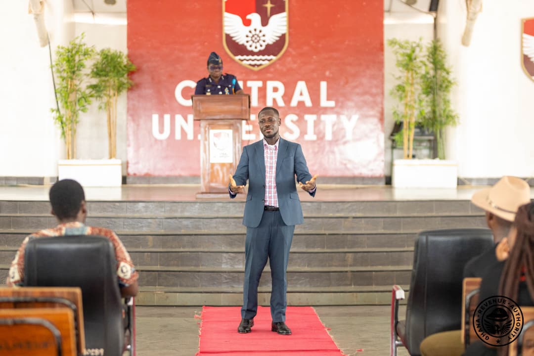 GhanaRevenue's tweet photo. TAGG Activities continue with a Taxpayer Sensitisation at Central University College to educate students, lecturers and staff on Tax Compliance and filing obligations.
#GRA #TaxAndGoodGovernance #TAGG #FilingMonth #GhanaFIRST #CentralUniversity https://t.co/aDBKmgvi3Q