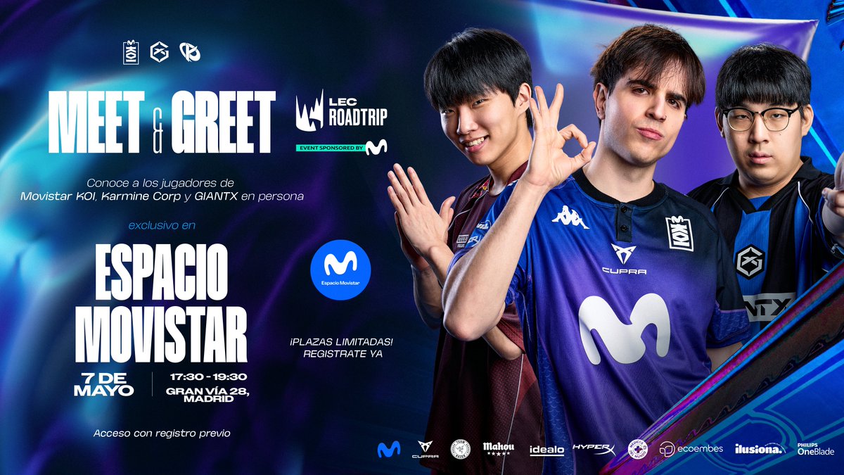 Movistar KOI League of Legends tweet media