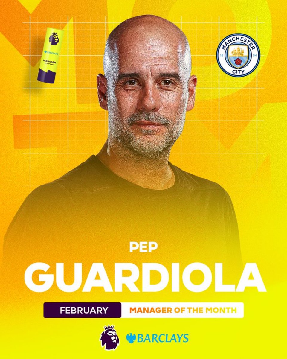 Arsenal_N10's tweet photo. Vote Pep as the Manager of the Month of April. He deserves it 👏 https://t.co/T8Oo1K6XyX