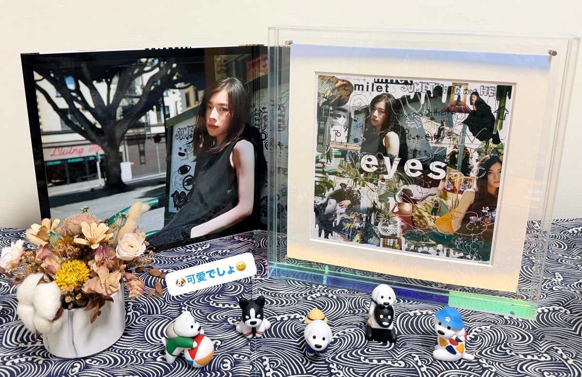 miletさんの直筆サイン入りレコードとメガジャケ！そして私の名前『SAN