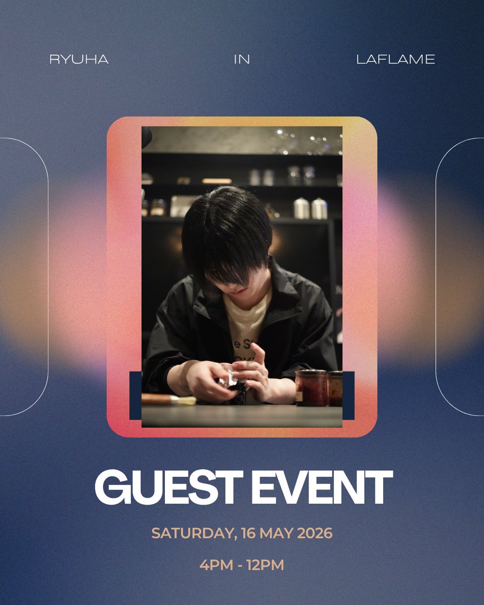 LAFLAME_shisha's tweet photo. 大阪の若手プレイヤーが神戸にGuest in!

レアフレーバーを吸ってみたい方や、
分厚い甘みのノンアロマが好きなシガーラバーは要チェック！ https://t.co/5WswmkIpYU