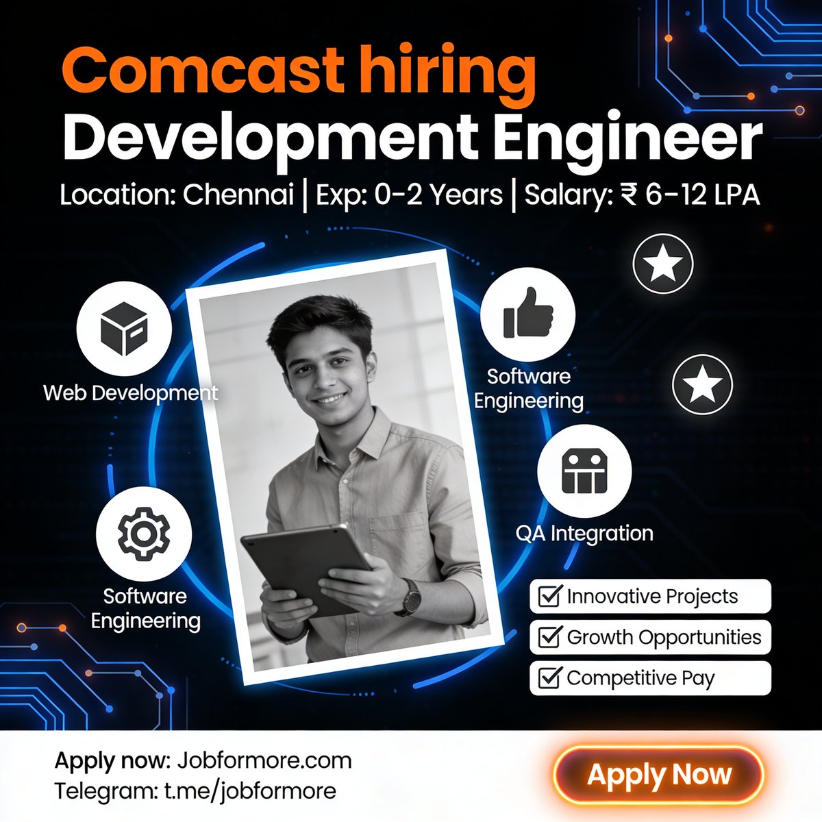 jobformore's tweet image. 📺 Dev Eng @ Comcast!

📍 Chennai

🎓 Freshers

🔥 Web + Software

💰 INR 6–12 LPA

Media Tech! 🎥

#Comcast #DevelopmentEngineer #ChennaiJobs #Freshers #Jobformore

Apply: jobformore.com/jobs/comcast-h…