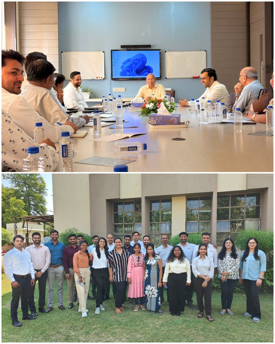 Rtul_group's tweet photo. Our Gujarat Sales Meet celebrated last year’s milestone with hands-on learning, live demos, and strong team alignment.

A focused 2 days setting the tone for the year ahead ending with a great team dinner.

#SalesMeet #Teamwork #BusinessGrowth #Innovation #RTUL https://t.co/7AIxCidv5O