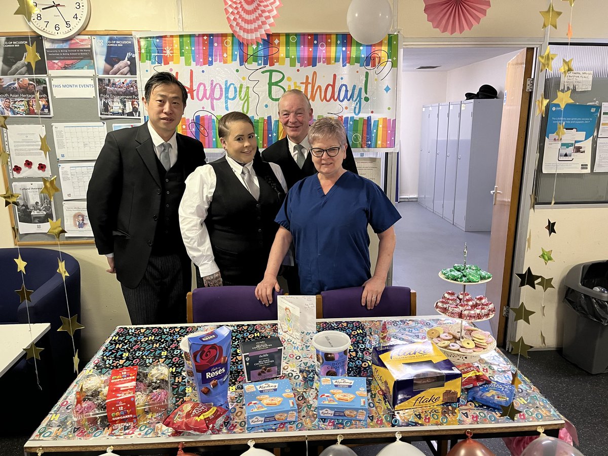 sam_alcroft's tweet photo. Happy Birthday to our wonderful Shieldhall Embalmer Georgie Kee @coopuk @CoopColleagues @coopukpress https://t.co/vOgi6Bs9GV