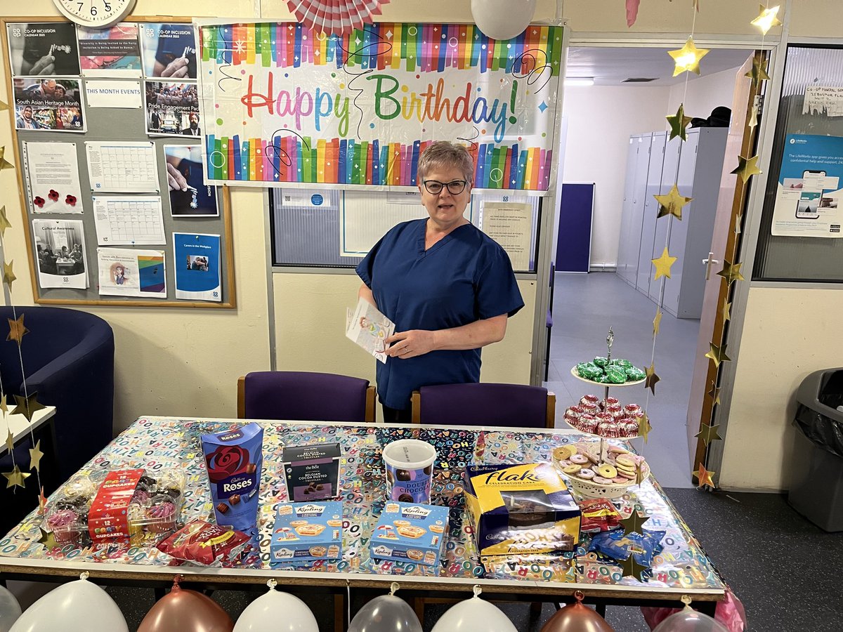 sam_alcroft's tweet photo. Happy Birthday to our wonderful Shieldhall Embalmer Georgie Kee @coopuk @CoopColleagues @coopukpress https://t.co/vOgi6Bs9GV