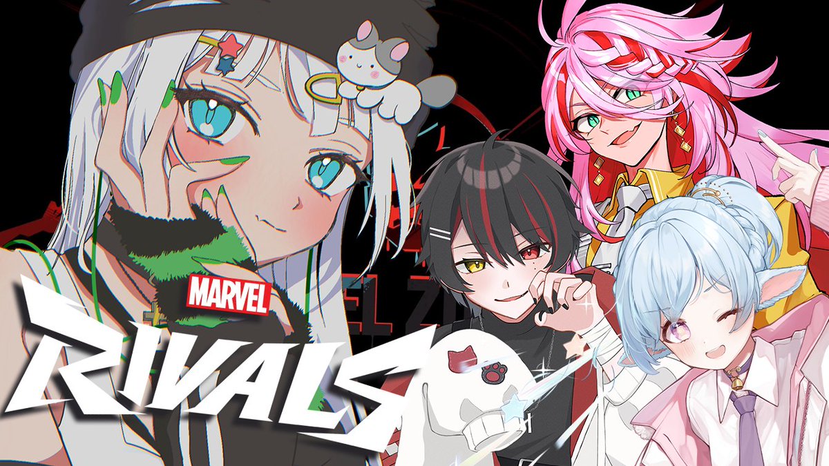 yachachanocha's tweet photo. ✞ON LINE✞

【 #Vtuber】マーベルゾンビーズモードいくぞ！w/いおりょぎさん、花羊星乃叶さん、紅蘭マン【 #marvelrivals 】

https://t.co/A15jdn7nL6 https://t.co/haKdwmUS0V