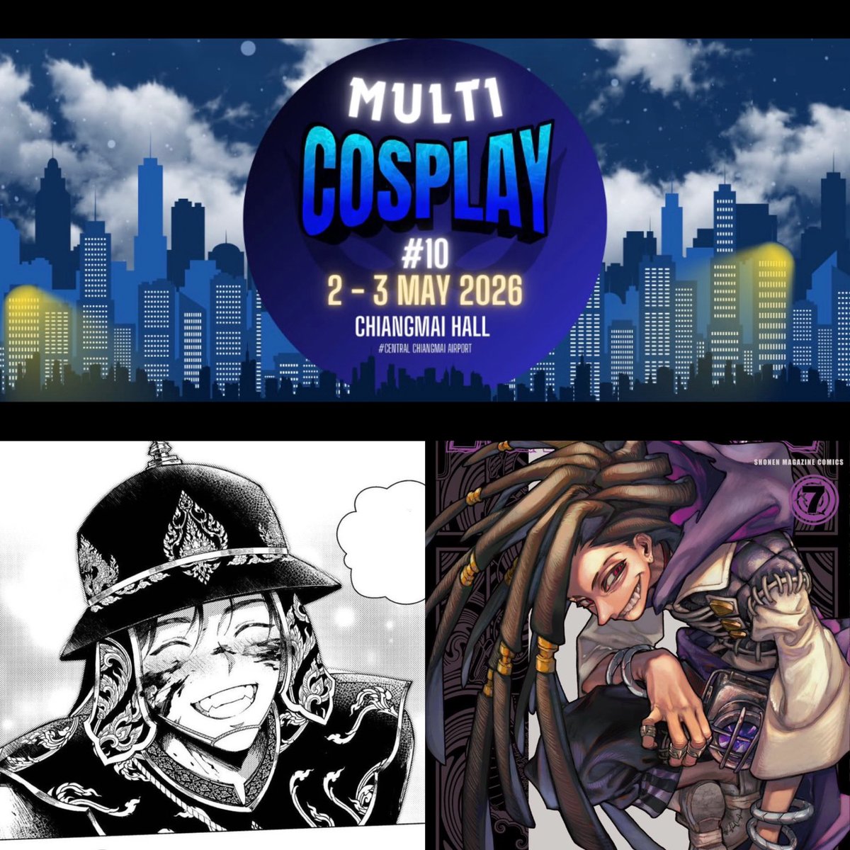 KesToraoCosplay's tweet photo. #MultiDirection ไม่ว่างทำใบเมนูด้วยซ้ำ 🙂↕️
แต่วันเสาร์เป็นอำดง วันอาทิตย์เป็นแจ๊บเบอร์ฮะ
เอางานมาลงไม่เยอะ แต่มีเชกิกับ 2-shot แวะมาหากันได้น้า
ปล. ตอนนี้อยู่บนรถละ ช่วยภาวนาให้ผมไม่ลืมชิ้นส่วนไหนไปที 5555555555555 (ที่แน่ ๆ ลืมกำไลหยกอำดง...) https://t.co/JyY8iVZw3R