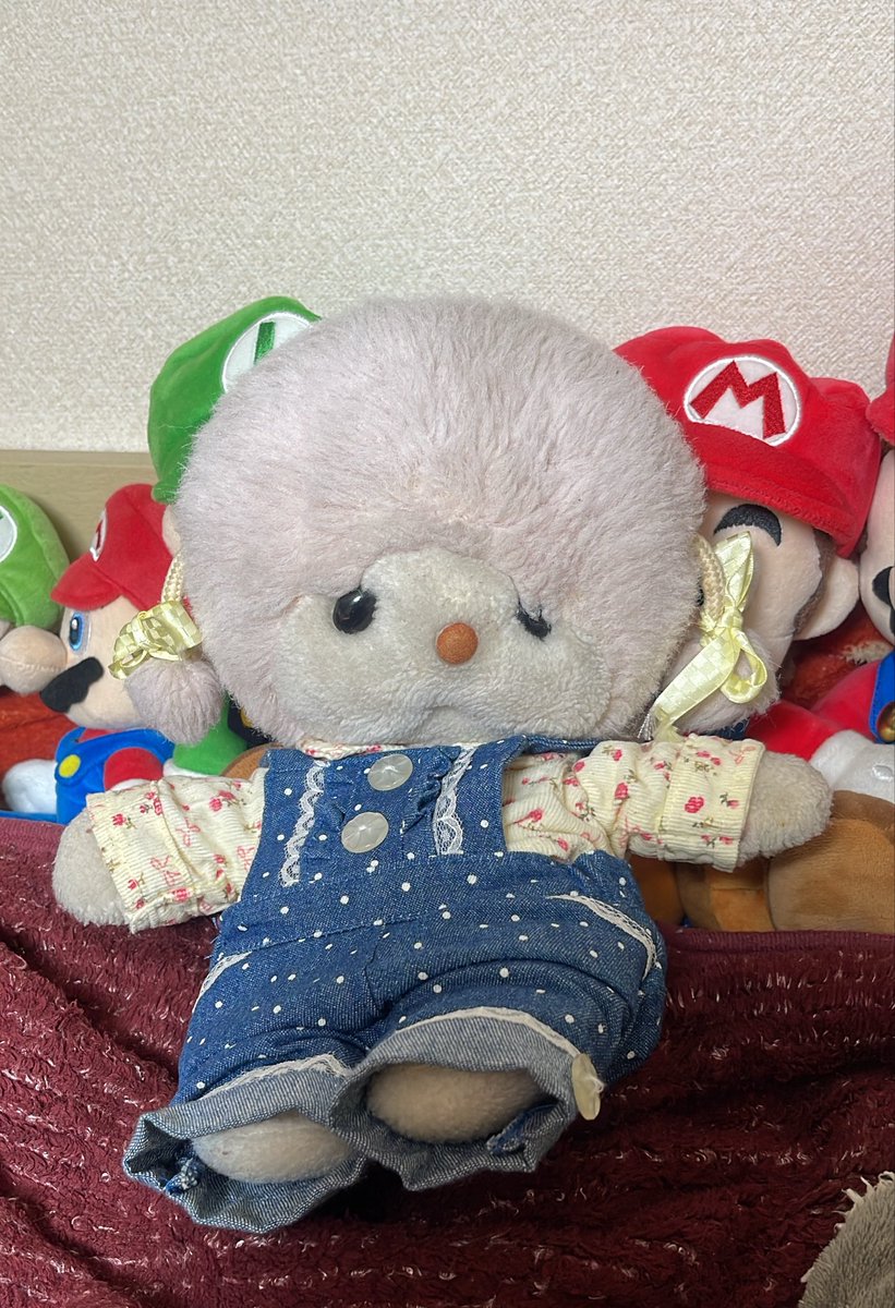 オイラのコロちゃんもぬいの病院…預けてみたいけど、もはや40年ほどともにいるので、色々怖いこと想像してなかなか踏み出せない（間に10年ほど押入にいれたまんまにしてしまちブランクがあります） RT