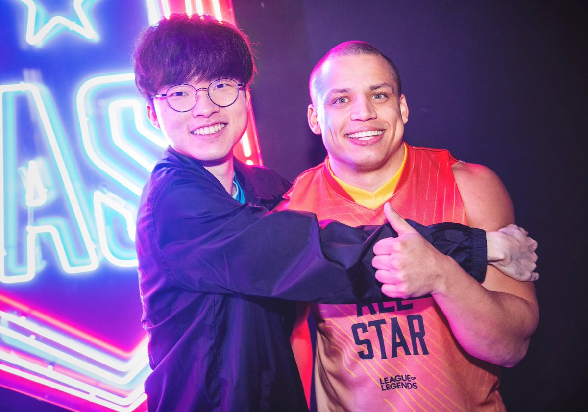 Shindonuelle's tweet photo. #Faker #페이커 #이상혁 #Tyler1 https://t.co/VyeQUHgzH5