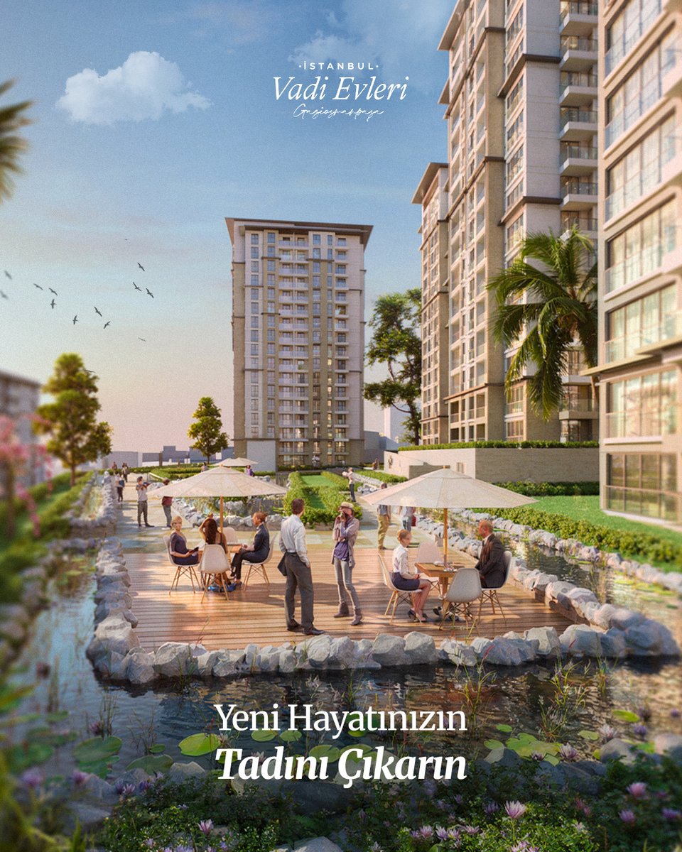 Yeni bir yaşam deneyimi İstanbul Vadi Evleri’nde şekilleniyor.

🍃 Ferah yaşam alanları, peyzaj alanları ve sosyal hayatı destekleyen ayrıcalıklarıyla, her günü daha keyifli yaşamanız için tasarlandı.

Yeni hayatınızın tadını İstanbul Vadi Evleri’nde çıkarın. ✨

#Bakırcı
