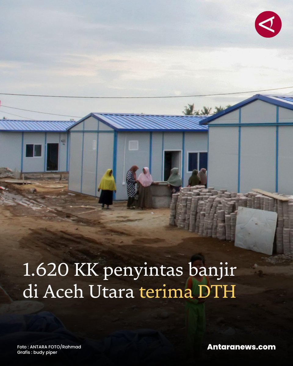 antaranews's tweet image. masing-masing kepala keluarga menerima Rp1,8 juta untuk alokasi tiga bulan atau sebesar Rp600 ribu per bulan.

#aceh #hunian #banjirbandang
Baca selengkapnya
m.antaranews.com/berita/5549059…