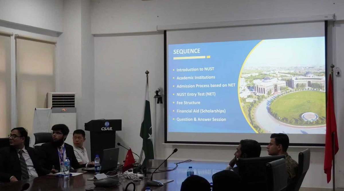 NUST Official tweet media