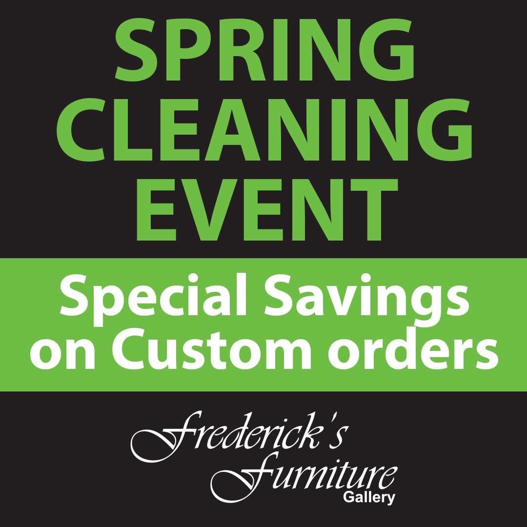 DesignFrederick's tweet photo. 🌺 SPRING CLEANING EVENT

🤩 Special Savings on Custom Orders

Save now on top quality furniture for your home and office!

#Guelph #GuelphCustomFurniture #GuelphSpringEvent #GuelphFurniture #InStockFurniture #FredericksFurnitureGallery
https://t.co/RRxukn0zqp https://t.co/mh0vBVLe6K