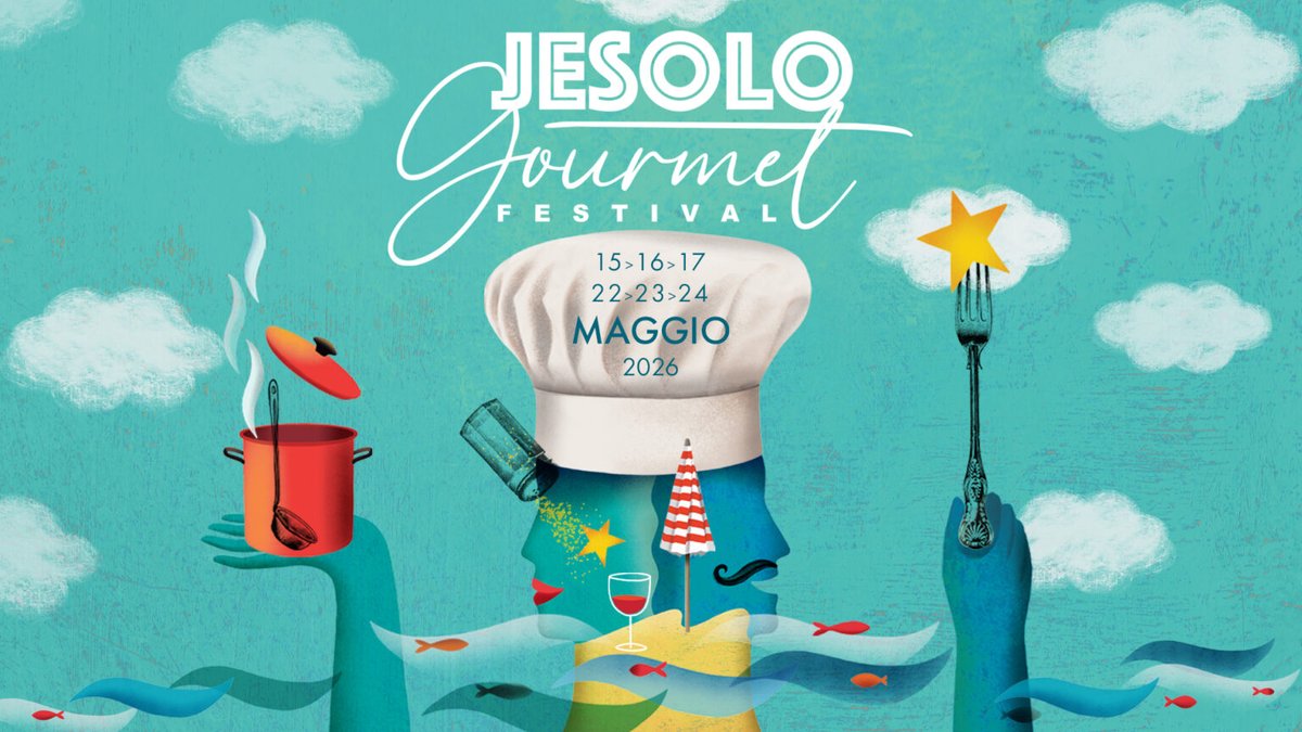 Al via la seconda edizione di Jesolo Gourmet Festival dal 15 al 17 e dal 22 al 24 maggio 2026
#eventiajesolo #vinodabere #jesologourmetfestival #gourmet 
vinodabere.it/al-via-la-seco…