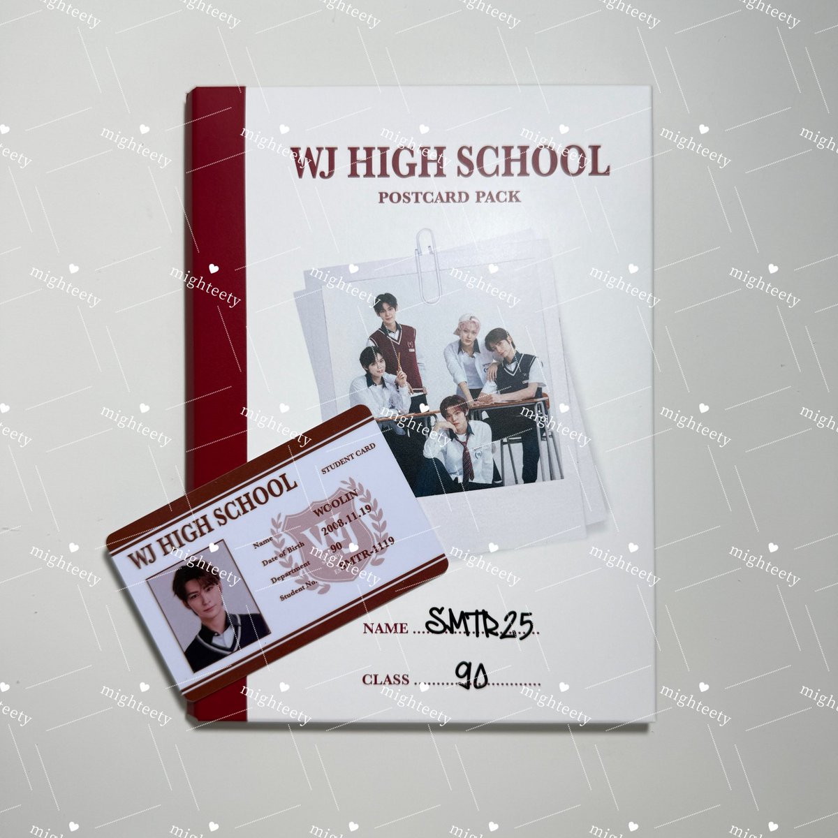 📓พร้อมส่ง

SMTR25 Reply High School MD🩵

Postcard Pack Random - 90 ver
บัตรนักเรียน อูลิน Woolin

ราคา 400 บาท รวมส่ง

สนใจ dm ค่า🙆🏻‍♀️
#ตลาดนัดSMTR25 #SMTR25