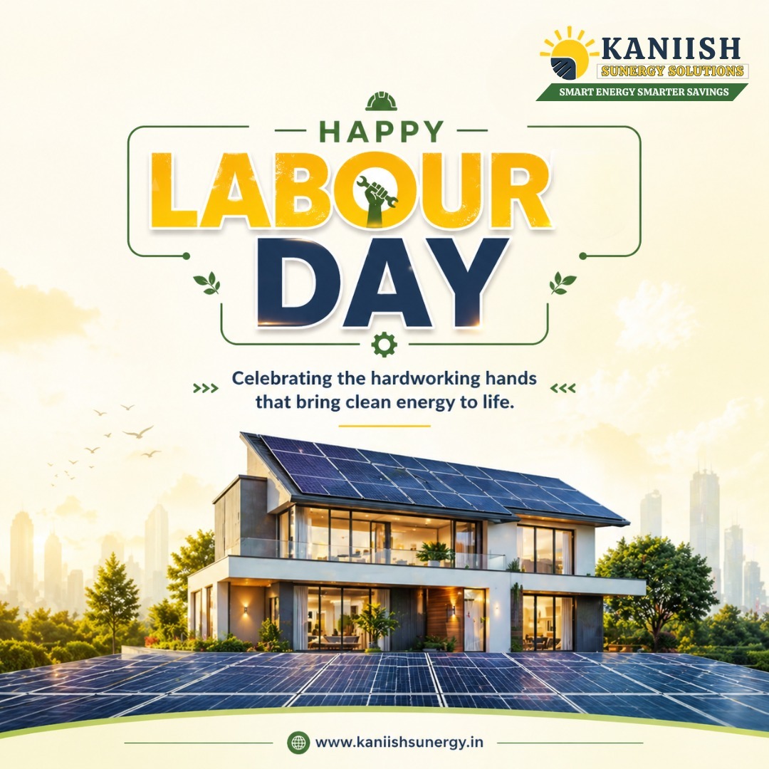 Kaniishsunergy's tweet image. This Labour Day, we salute the hardworking hands powering a cleaner tomorrow ⚡🌱

Go solar. Save more. Live better. ☀️

📞 +91 9500950153
🌐 kaniishsunergy.in

#LabourDay #SolarEnergy #CleanEnergy #GoSolar #SustainableFuture