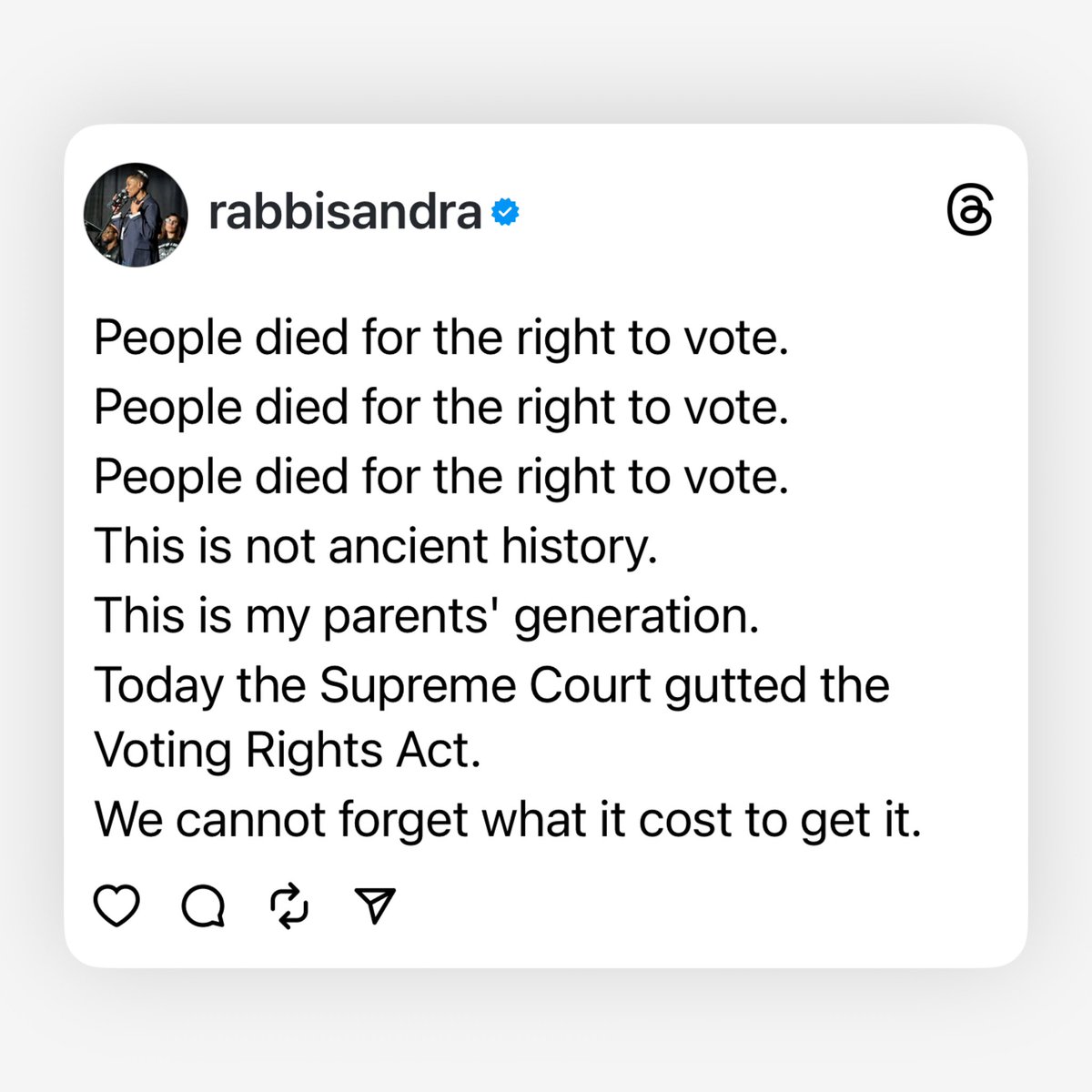 Rabbi Sandra Lawson tweet media