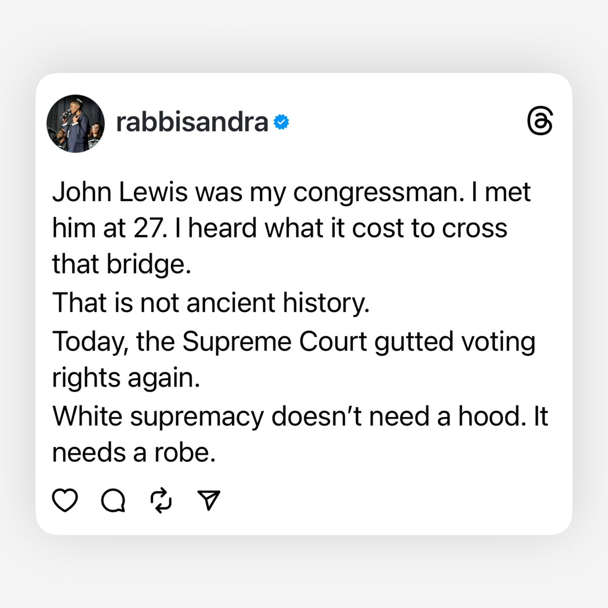 Rabbi Sandra Lawson tweet media