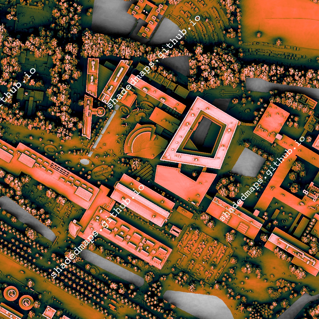 ShadedMaps's tweet image. A very detailed shaded map of Enschede, Netherlands. The full map is 20000 x 20000 pixels with 0.5 m resolution and is available at shadedmaps.github.io
Data source: ahn.nl/ahn-viewer [Rijkswaterstaat].
#lidar #dataviz #cartography #GIS #shadedrelief