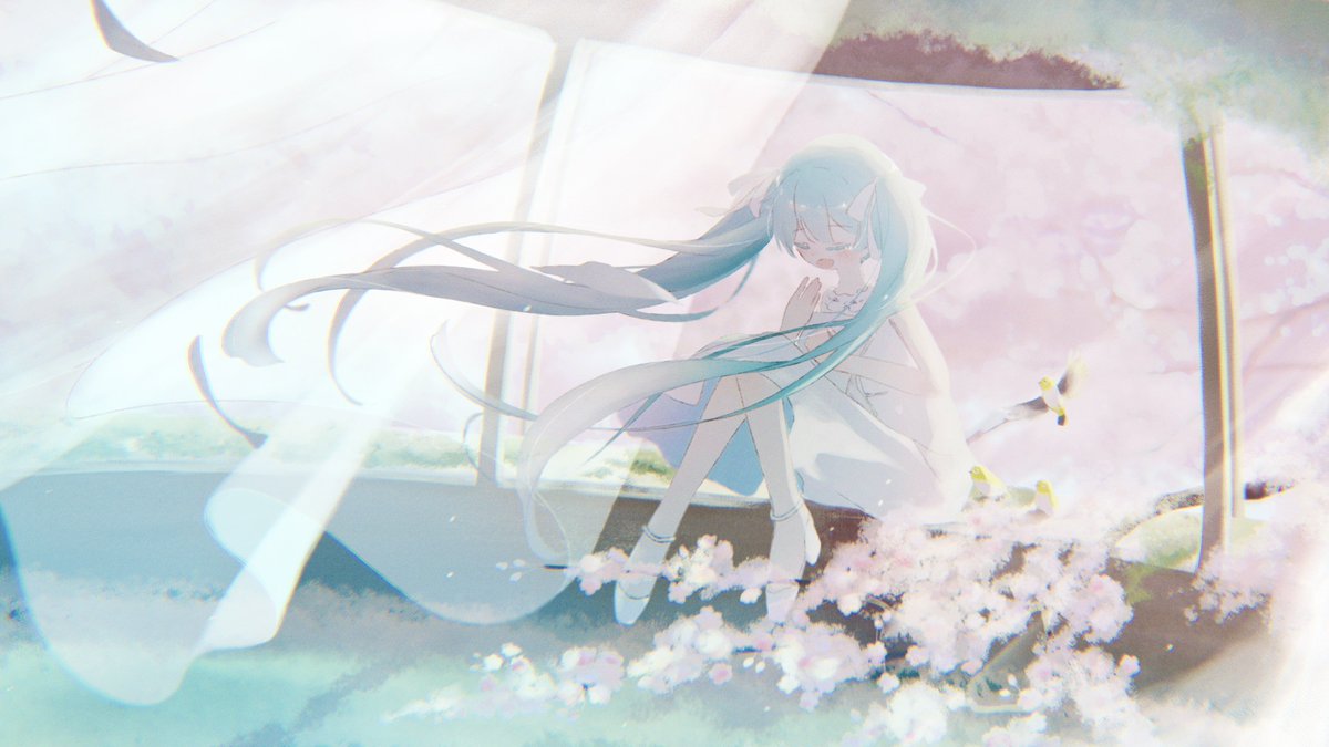 hayate_hn's tweet photo. イラストを描かせていただきました🌸

April fleur feat.初音ミク / しゆ
https://t.co/R2UyH240Pd https://t.co/xOWSs1E0ZJ
