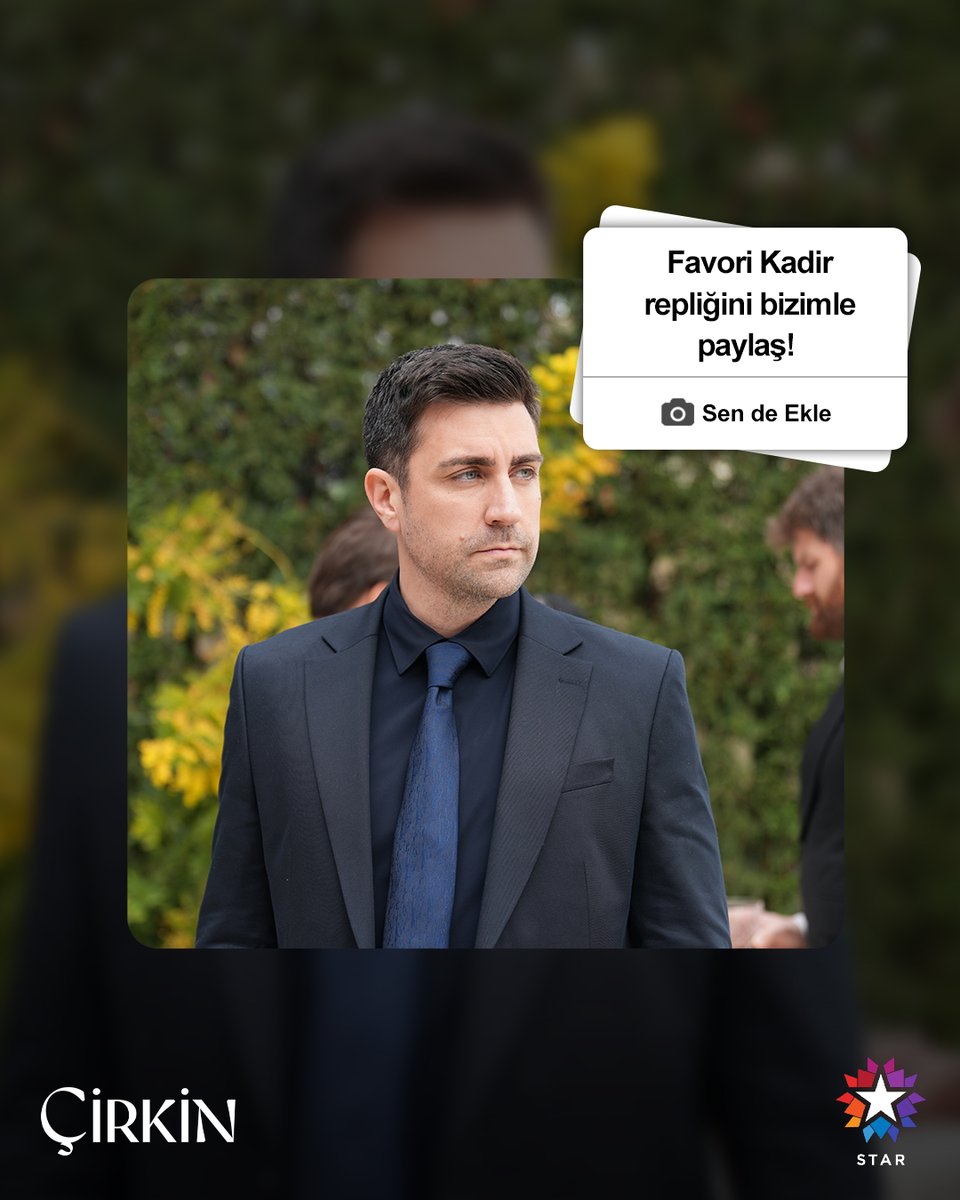 startv's tweet image. Favori Kadir repliğin hangisi? 🤔 #Çirkin @CirkinDiziResmi