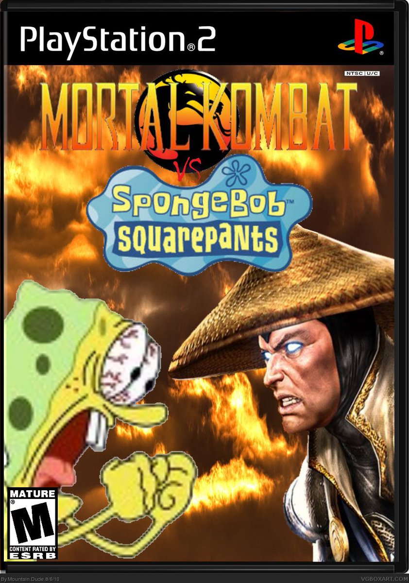 Game: Mortal Kombat vs. Spongebob Squarepants
Console: PlayStation 2
Created by: Mountain Dude
Uploaded on: August 6th, 2010
