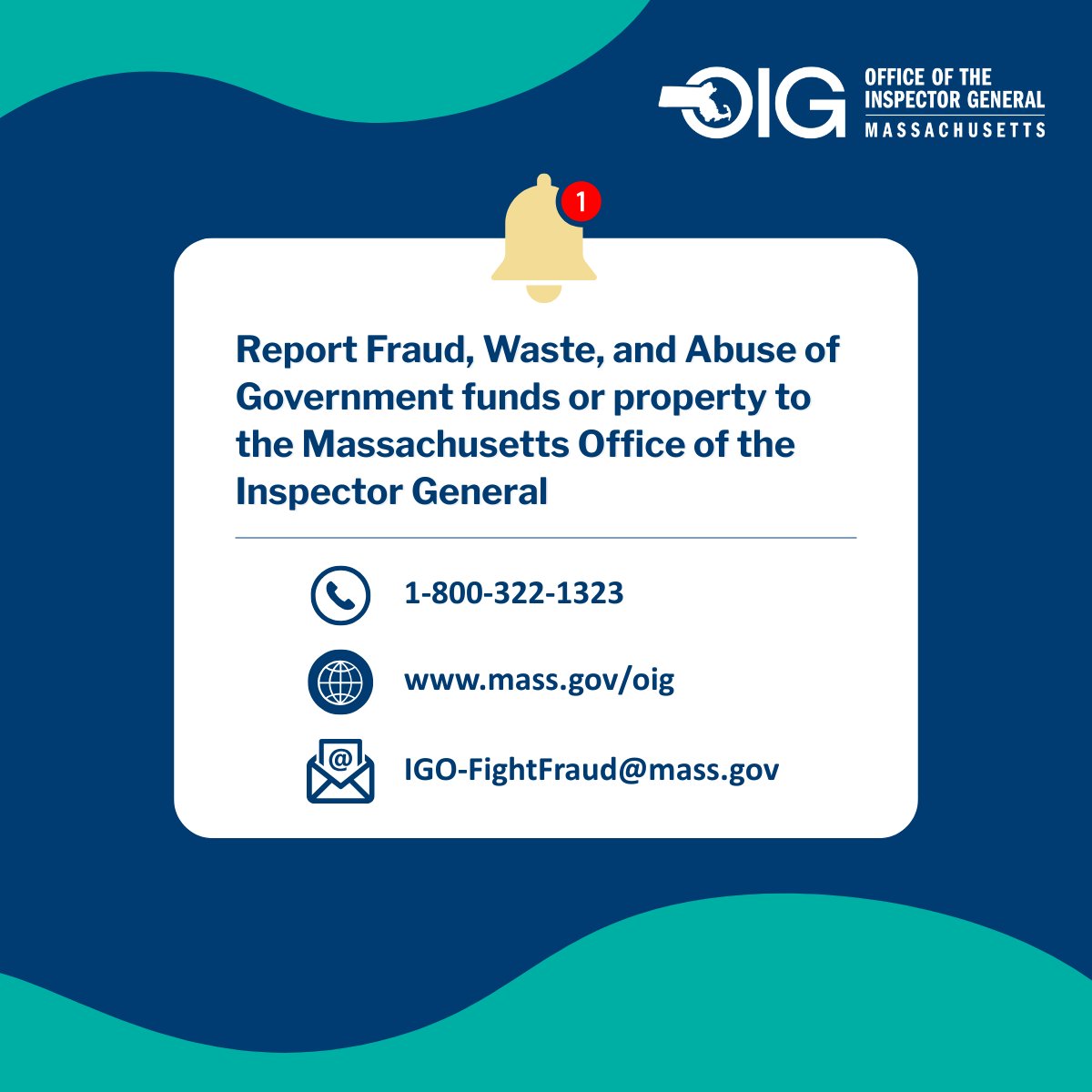 Massachusetts Office of the Inspector General tweet media