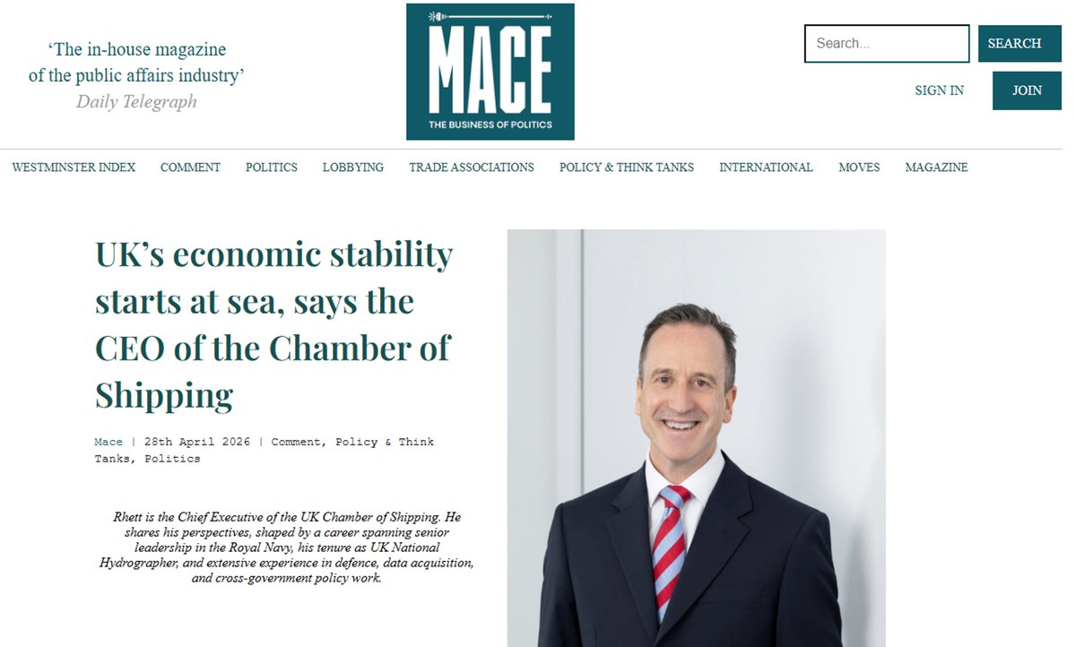 UK Chamber of Shipping tweet media