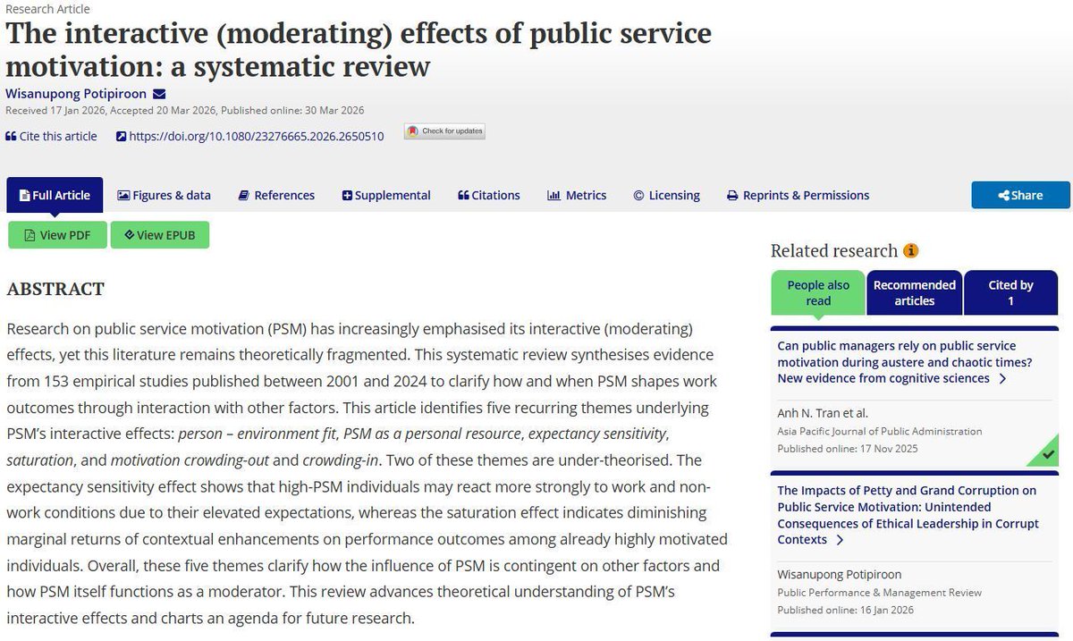 Asia Pacific Journal of PA tweet media