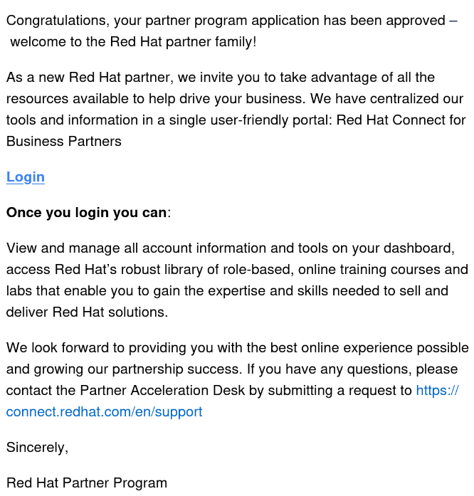 hypervare's tweet photo. Now, We are the official RedHat partner.

#RedHat #TechPartners #OpenSource #BusinessScaling https://t.co/JkwKJUEYA1