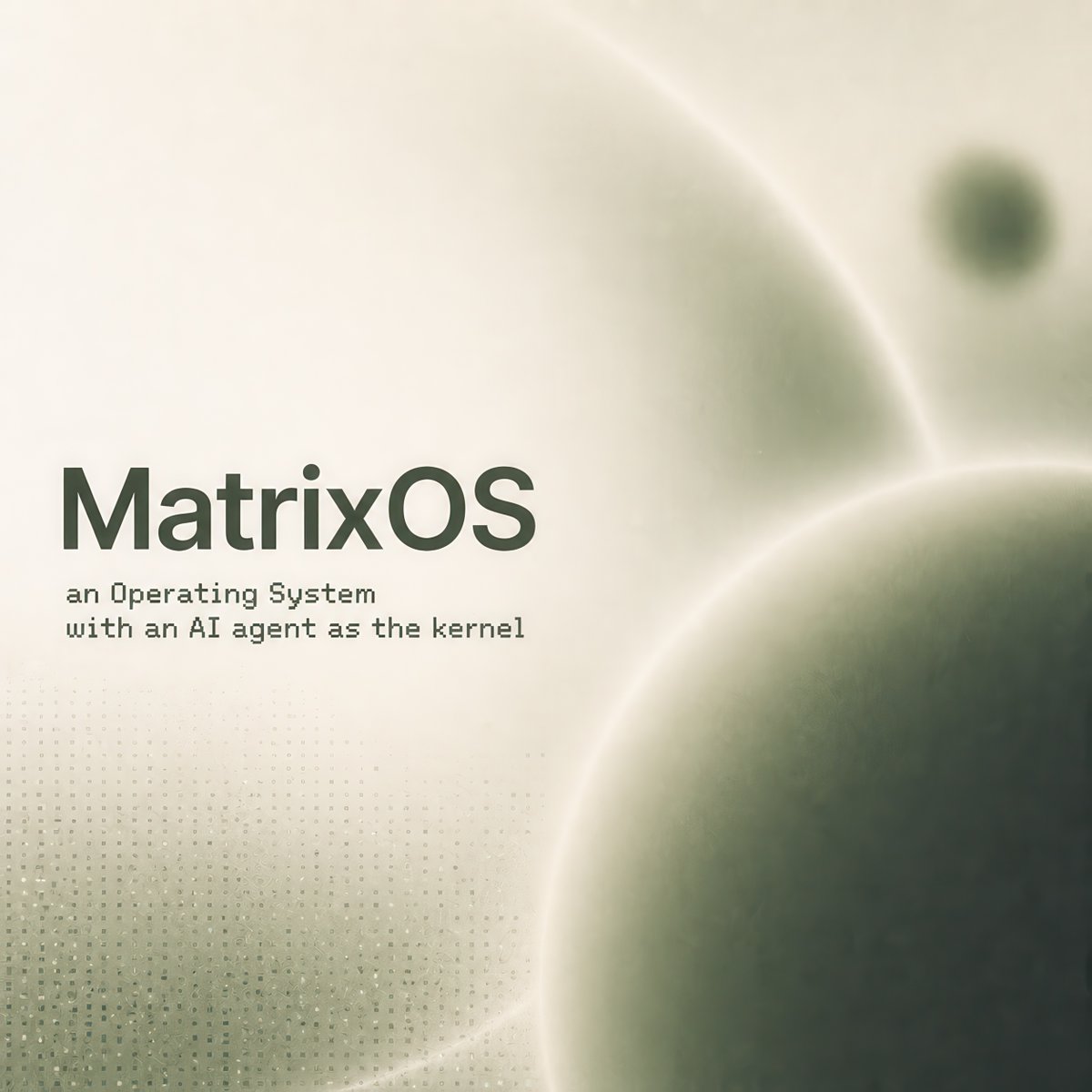 Matrix OS tweet media