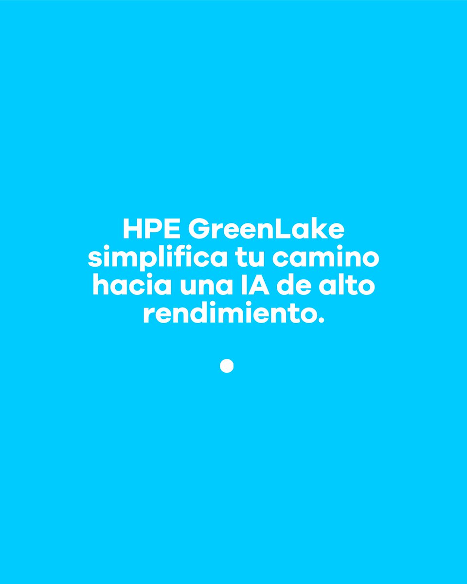 Nubax_'s tweet image. Pasar a un esquema de nube híbrida por diseño es crear una experiencia unificada donde los datos fluyen sin fricciones.

Compartimos 5 formas en las que HPE GreenLake transforma los desafíos de la nube en oportunidades estratégicas de negocio 👇
 
#Nube #Cloud #IA