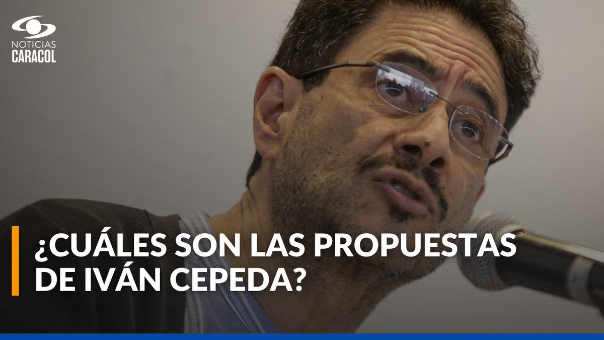 NoticiasCaracol's tweet image. #ENVIVO | El candidato y senador del Pacto Histórico, Iván Cepeda, quien lidera las encuestas de cara a la primera vuelta de las elecciones presidenciales en Colombia, dialoga con Noticias Caracol.

Vea la entrevista aquí &amp;gt;&amp;gt;&amp;gt; tinyurl.com/837m9j5